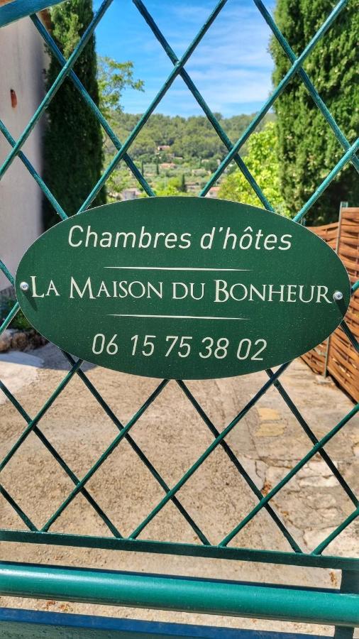 La Maison Du Bonheur Cotignac Bagian luar foto