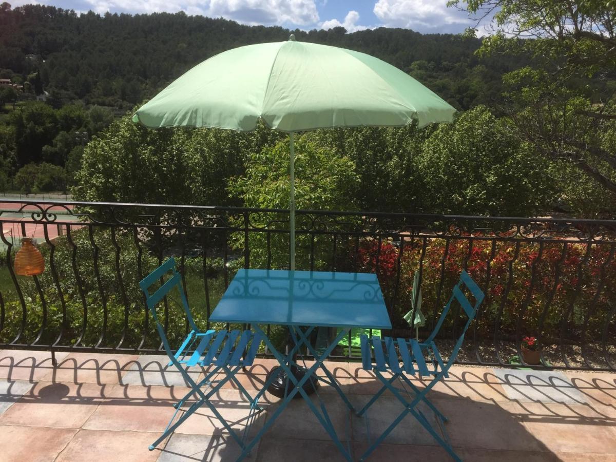 La Maison Du Bonheur Cotignac Bagian luar foto